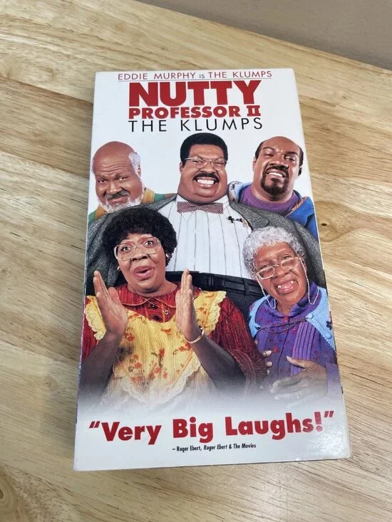 Nutty Professor VHS Lot (2) Eddie Murphy – 90s Comedy Tapes - Picture 3 of 6